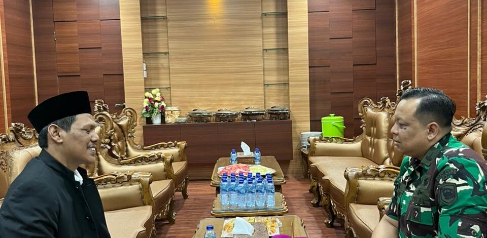 Ketua DPRD Sambut Kunjungan Danyonmarhanlan IV