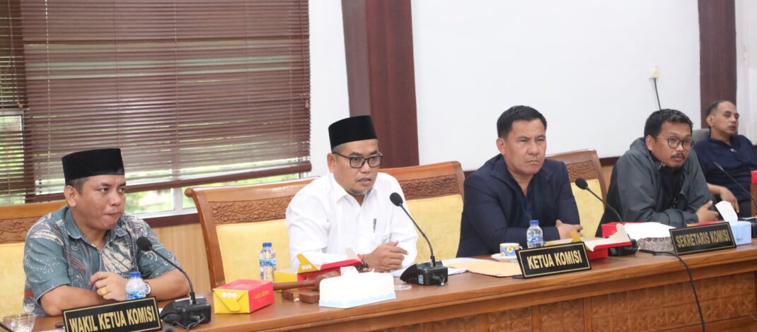 Bahas Domisili Rumah Ibadah, Komisi I DPRD Kota Batam Gelar RDPU